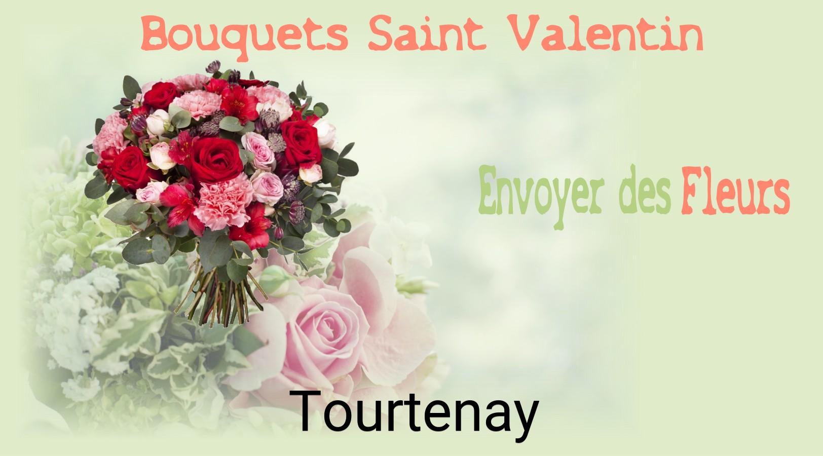 Roses de Saint-Valentin livrées à Tourtenay